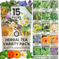 Herbal Tea Garden Seeds | 15 Individual Packs