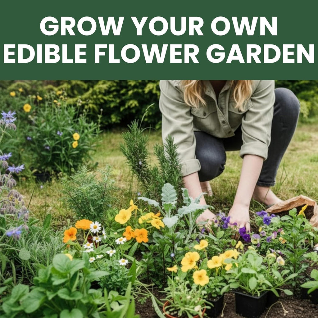 Edible Flower Seeds | 10 Individual Packs