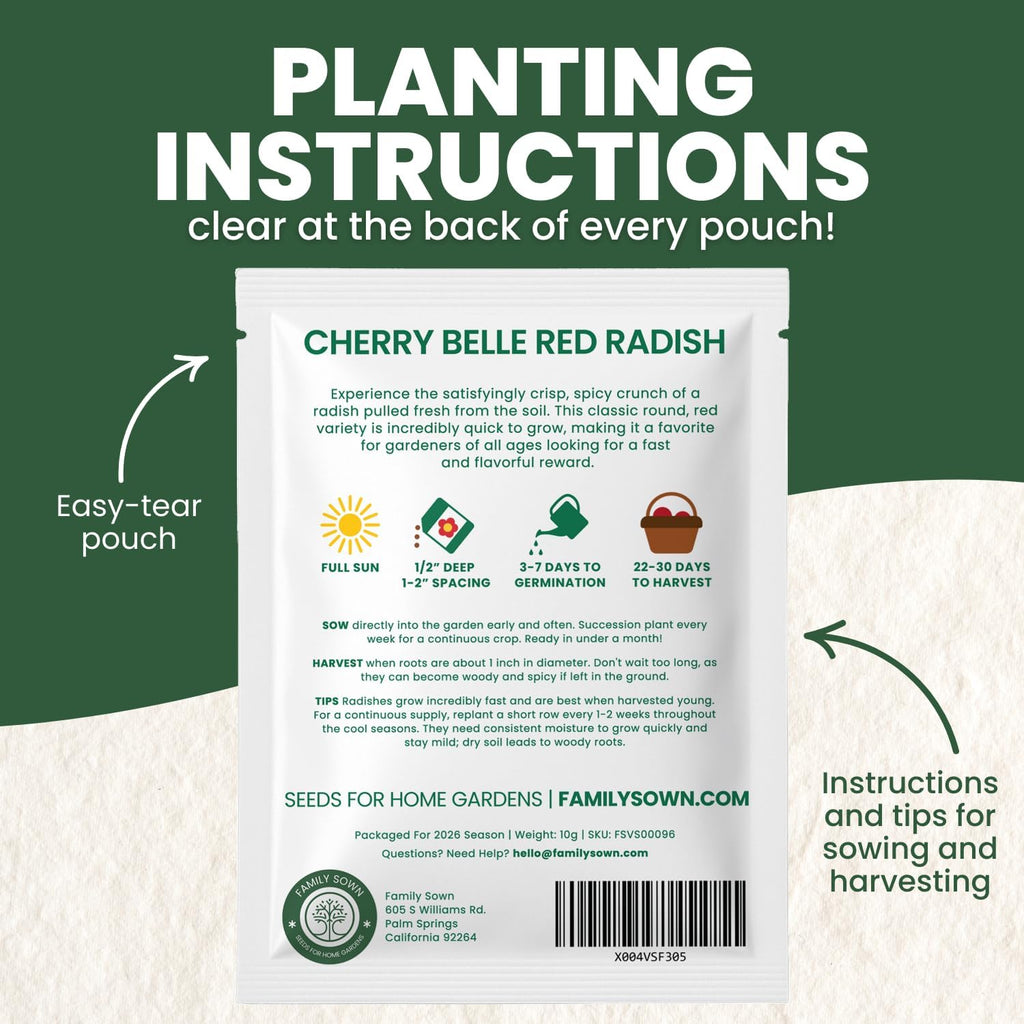 Red Radish Cherry Belle