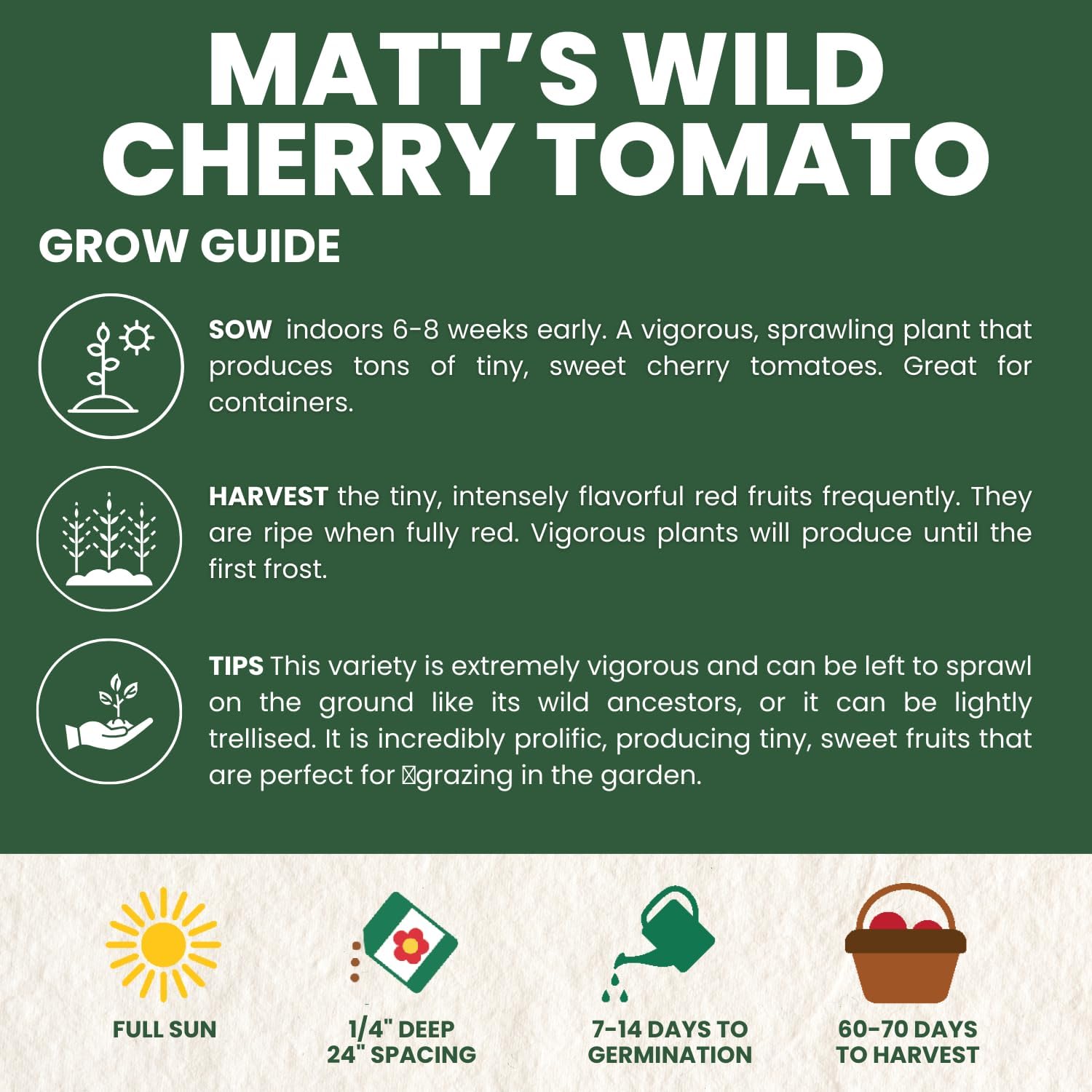 Matt’s Wild Cherry Tomato