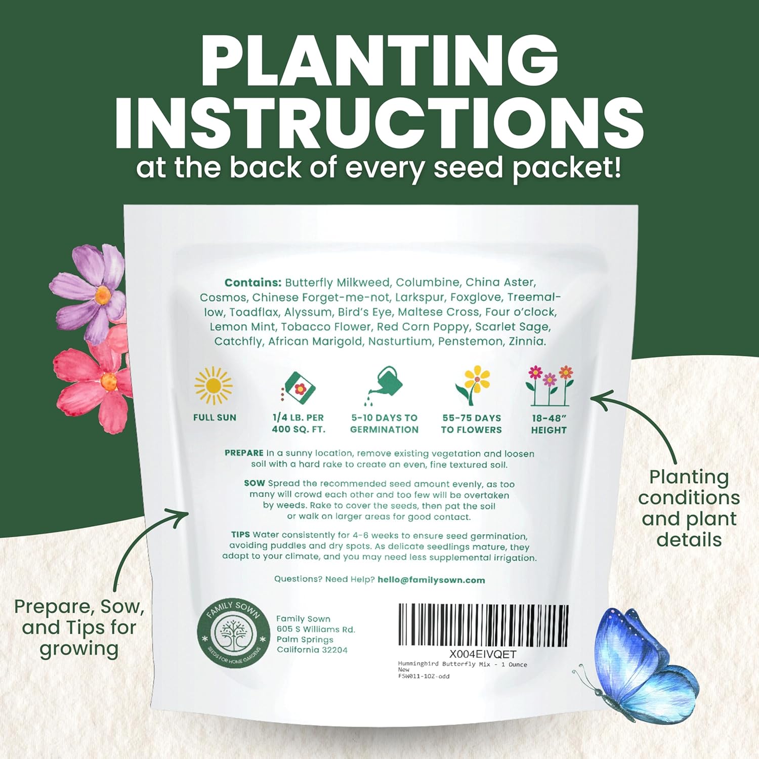 Hummingbird Butterfly Mix