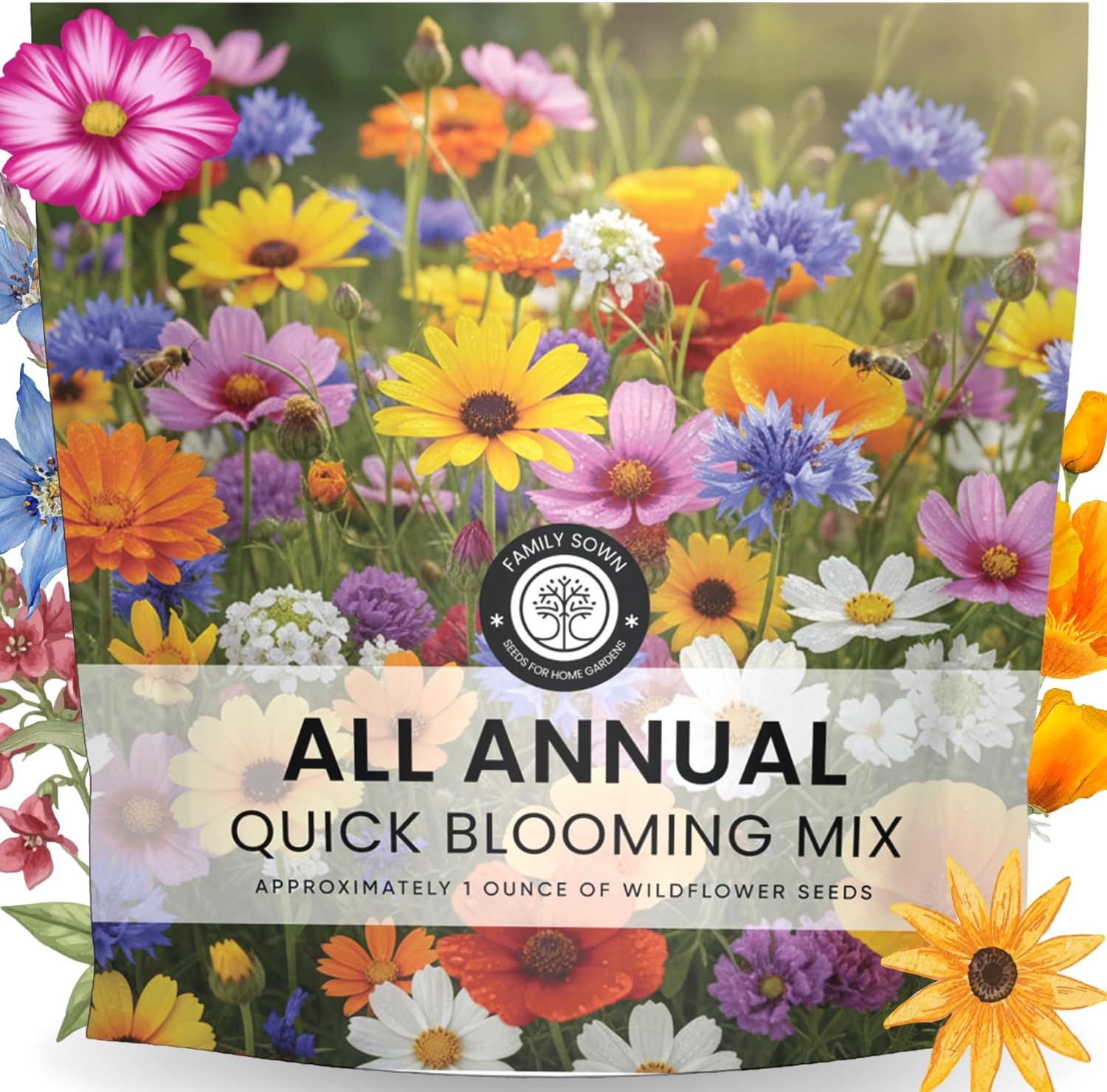 All Annual Quick Blooming Mix