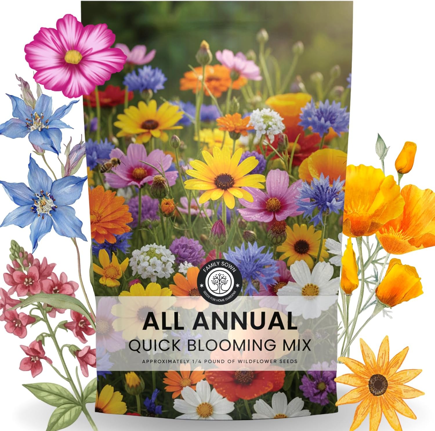 All Annual Quick Blooming Mix