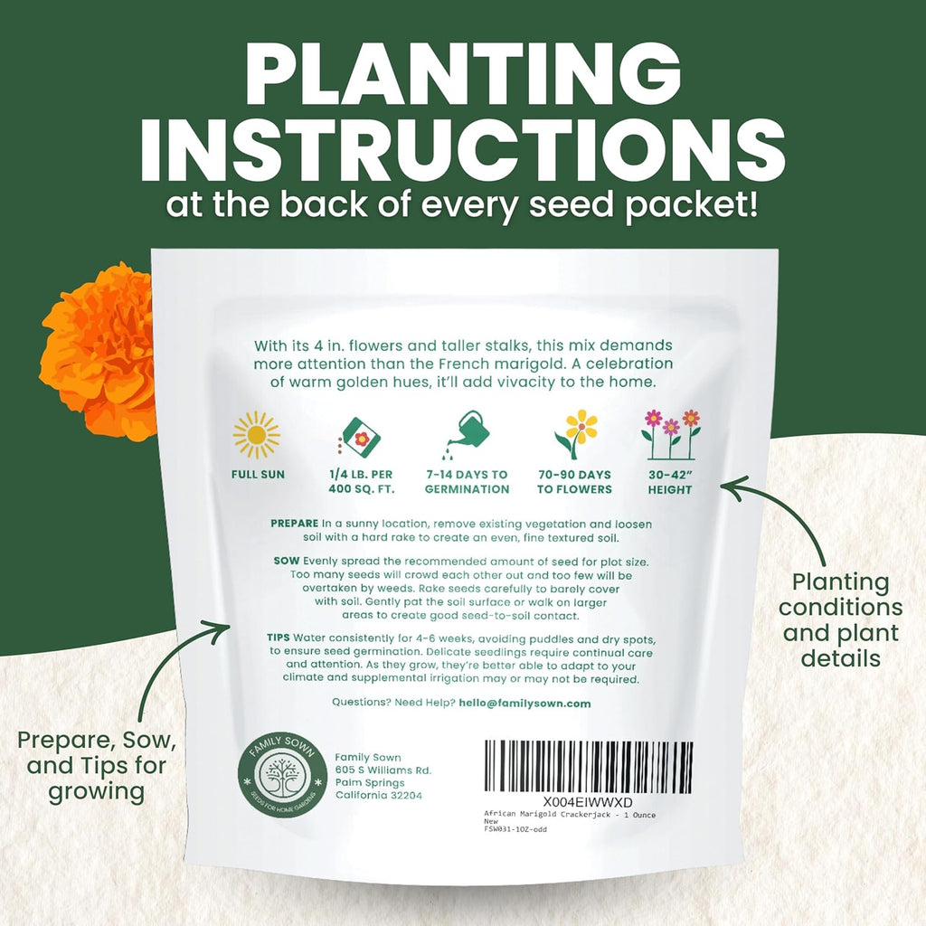 African Marigold Crackerjack