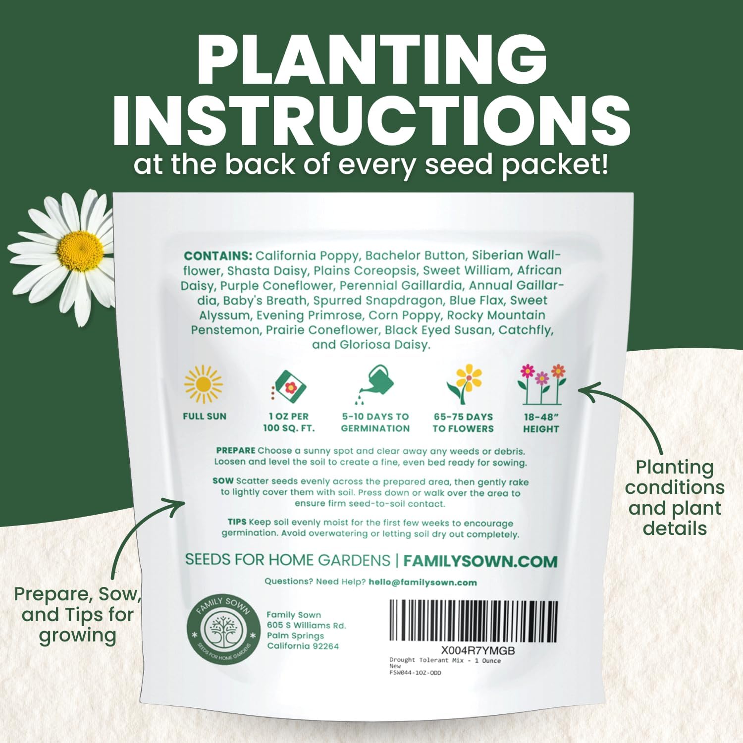 Drought Tolerant Mix