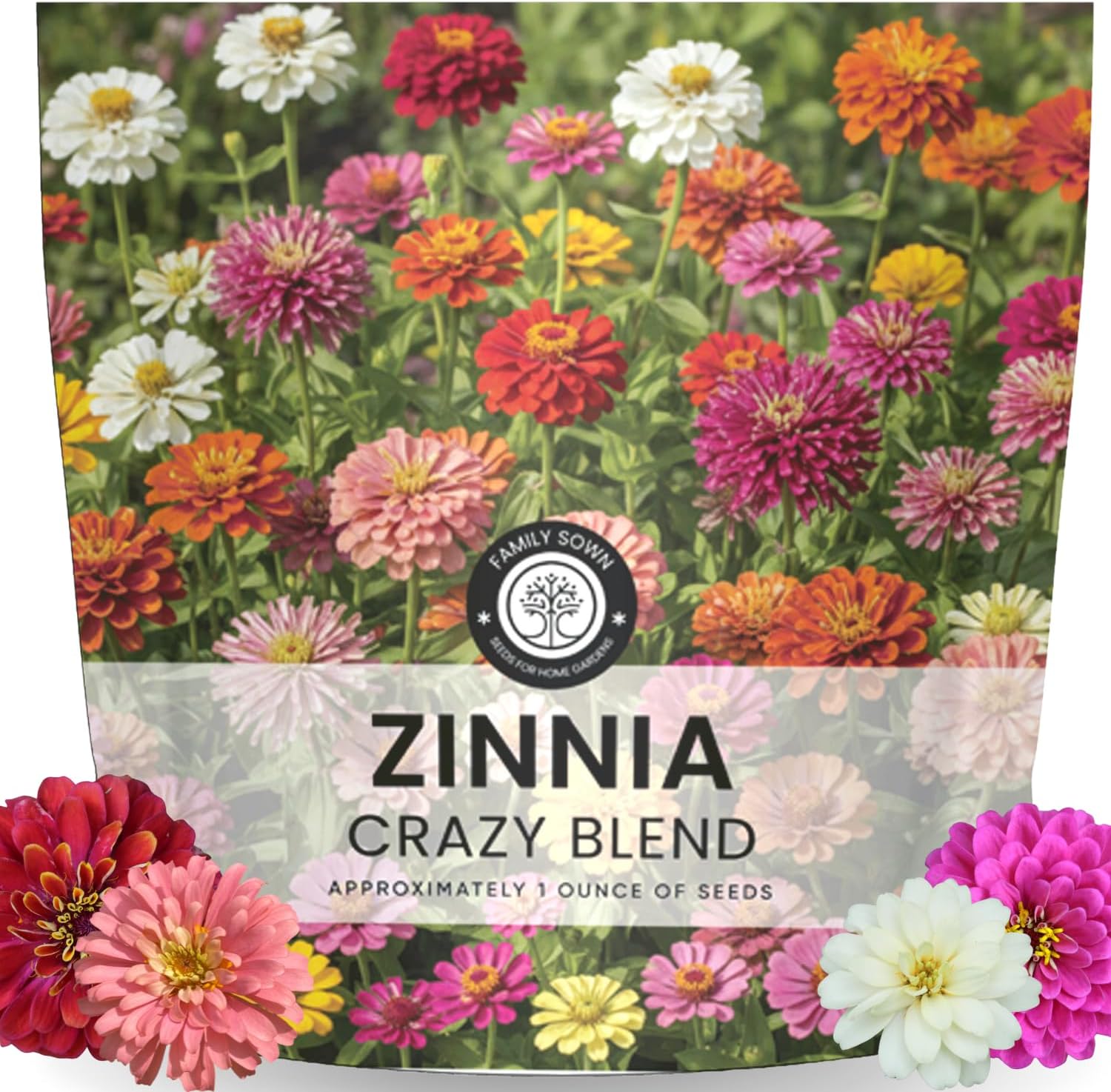 Zinnia Crazy Blend