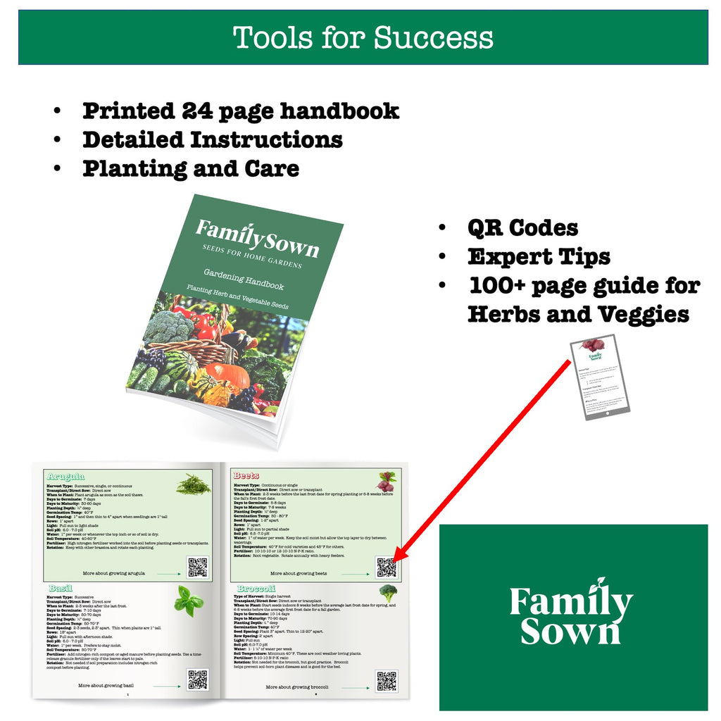 Ultimate Survival Food Seeds 55; Herb and Vegetable Seed Collection