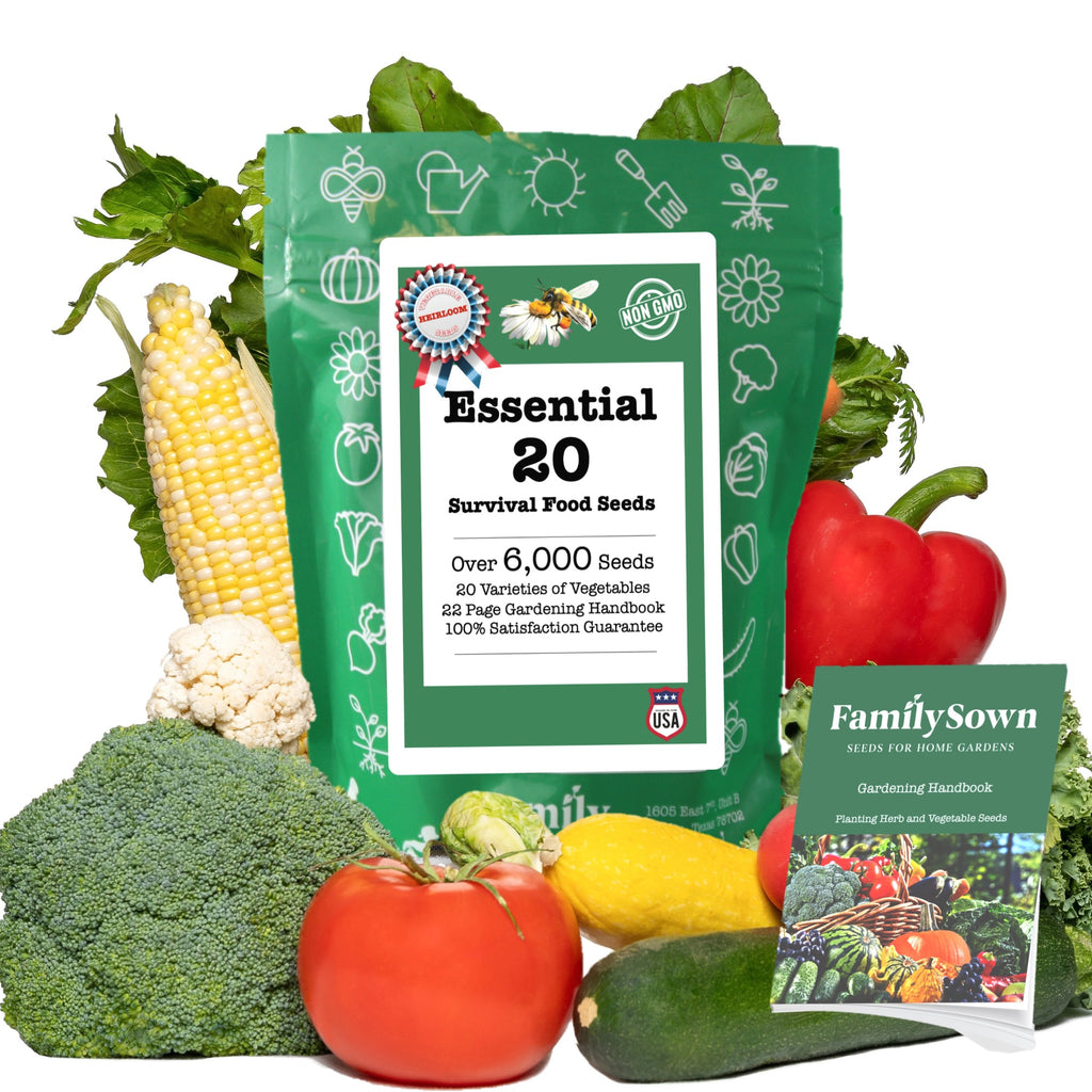 Essential 20 Vegetable Seeds