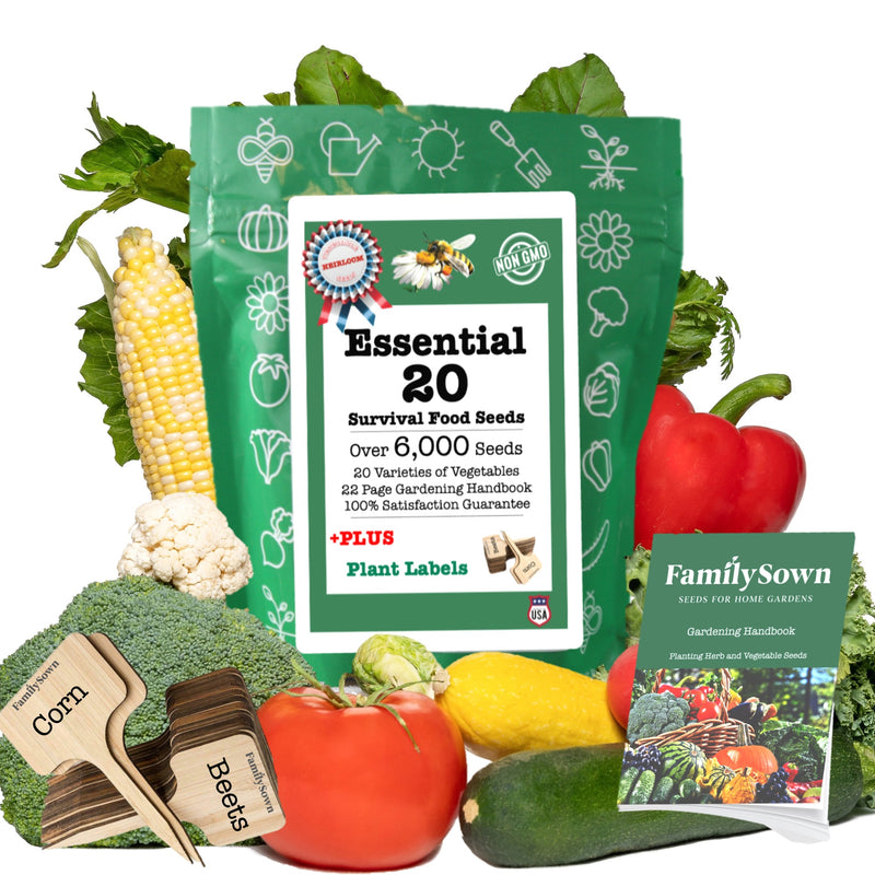 Essential 20 Vegetable Seeds