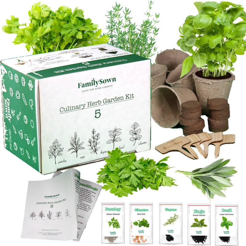 Indoor Herb Garden Growing Kit