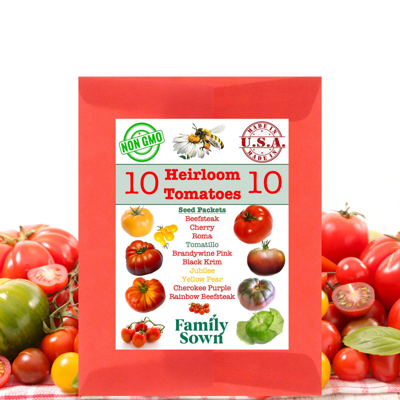 10 Heirloom Tomatoes